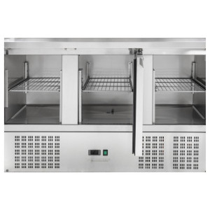 Saladette Compacte - 3 Ustega Katuseluugiga - Dynasteel