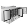 Saladette Compacte - 3 Ustega Katuseluugiga - Dynasteel