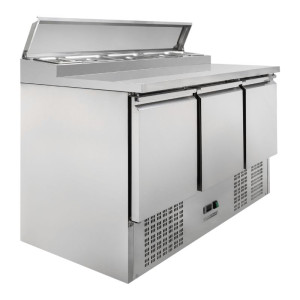 Saladette Compacte - 3 Ustega Katuseluugiga - Dynasteel