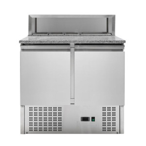 Külmutatud pitsa mööbel - 2 ust - 5 GN 1/6 anumat - Dynasteel