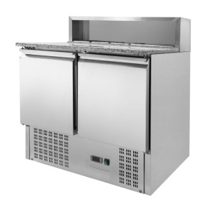 Külmutatud pitsa mööbel - 2 ust - 5 GN 1/6 anumat - Dynasteel