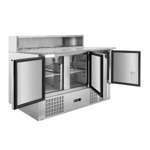 Külmutatud pitsamööbel - 3 ust - 8 GN 1/6 anumat - Dynasteel