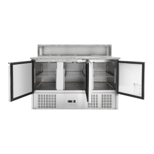 Külmutatud pitsamööbel - 3 ust - 8 GN 1/6 anumat - Dynasteel
