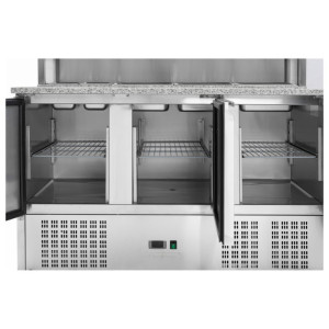 Külmutatud pitsamööbel - 3 ust - 8 GN 1/6 anumat - Dynasteel