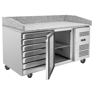 Pitsamööbel 600x400 - 1 uks ja 7 sahtlit - Dynasteel