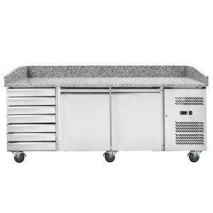 Pitsamööbel - 2 ust ja 7 sahtlit - Dynasteel