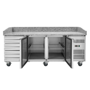 Pitsamööbel - 2 ust ja 7 sahtlit - Dynasteel