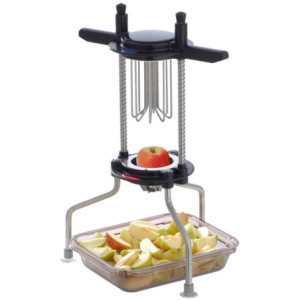 Õuna lõikur ja tühjendaja 4 veerandit - Roostevaba teras ABS