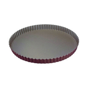 Tourtière Ronde Cannelée Kleepumatu 260mm - Professionaalne Kvaliteet