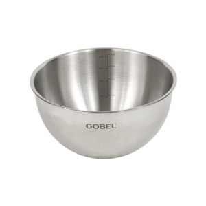Cul de Poule Fond Rond - Inox 24 cm Gobel: Kvaliteetne Pro Tööriist