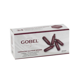 Gaasikapslid sifooni jaoks - Komplekt 24, Gobel: Õhuline tekstuur professionaalsetele retseptidele