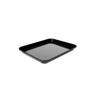 Esitlustaldrik 17S-150x190 mustast melamiinist Bartscher - Elegants ja mitmekülgsus