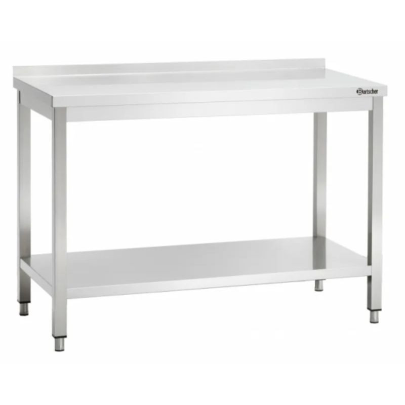 Bartscher stainless steel work table, dimensions 1300x600x850 mm Bartscher stainless steel work table, dimensions 1300x600x850 mm