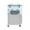 Saladette Jahutatud Klaasitud Pealeasetatav - 9 x GN 1/4 Dynasteel | Kvaliteet ja Praktilisus