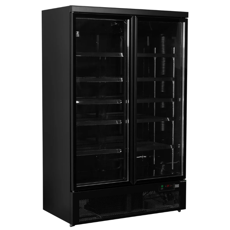 Positiivne klaasustega külmkapp 2 ust - 1081 L - TEFCOLD Positiivne klaasustega külmkapp 2 ust - 1081 L - TEFCOLD
