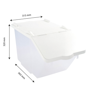 Koostisosade kast kaanega - 30 L - GILAC