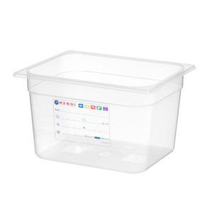 Gastronorm GN 1/2 - 12,5 L - H 200 mm ladustamiskast
