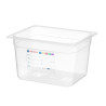 Gastronorm GN 1/2 - 12,5 L - H 200 mm ladustamiskast