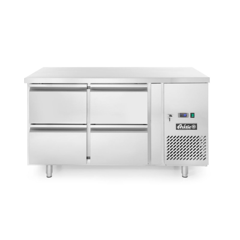Countertop refrigerator with four drawers Profi Line 280L - Brand HENDI - Fourniresto Countertop refrigerator with four drawers Profi Line 280L - Brand HENDI - Fourniresto