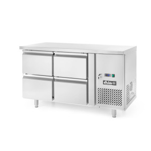 Lauakülmik nelja sahtliga Profi Line 280L - Bränd HENDI - Fourniresto