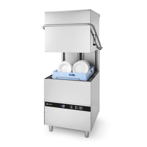 Hood-Type Dishwasher K1500 - with Detergent Dispenser - HENDI