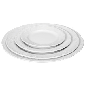 Taldrik portselanist Flora - läbimõõt 160 mm