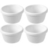 Rõngastatud melamiinist ramekin 50 ml - 4 tk komplekt