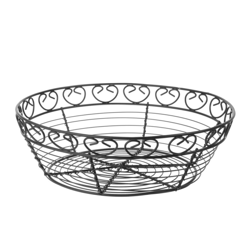 Round Decorative Wire Basket - 250 mm in Diameter Round Decorative Wire Basket - 250 mm in Diameter
