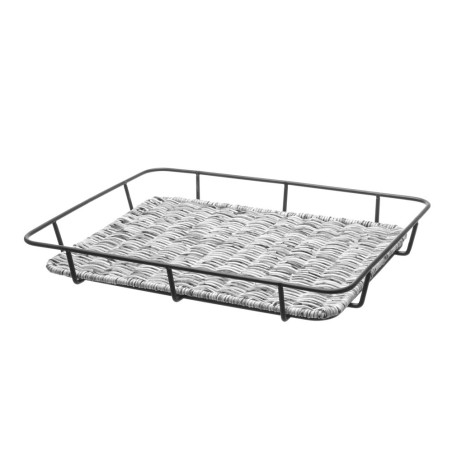 Leivakorv roostevabast terasest servaga - 400 x 300 mm