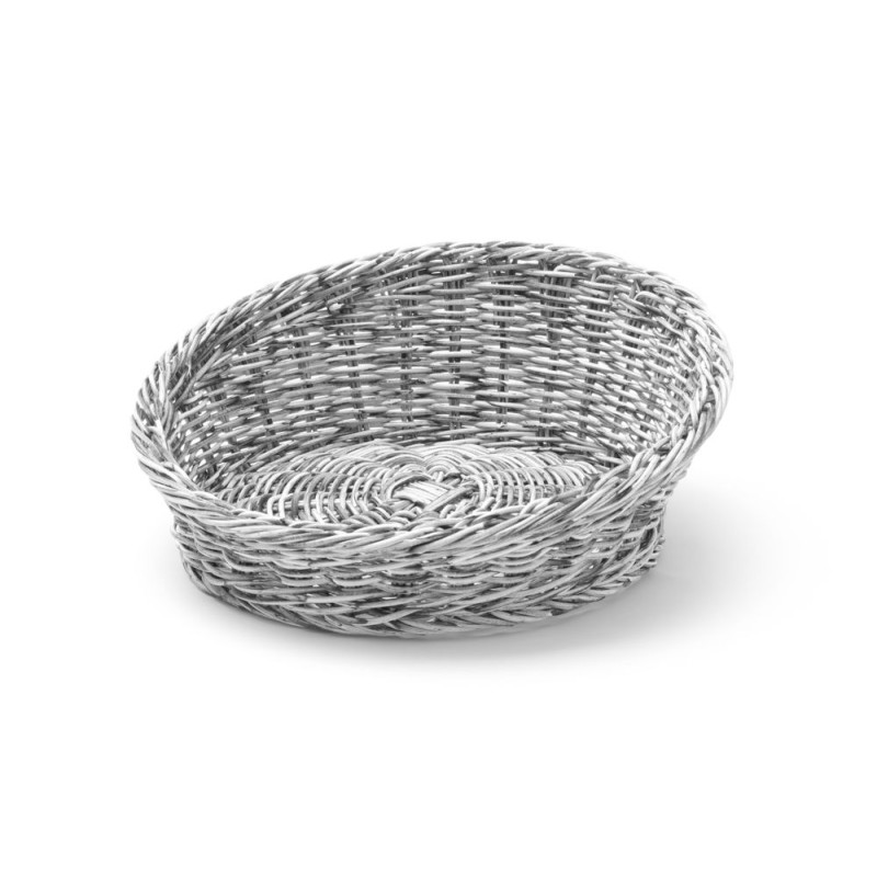 Round Grey Bread Basket - 310 mm in Diameter Round Grey Bread Basket - 310 mm in Diameter