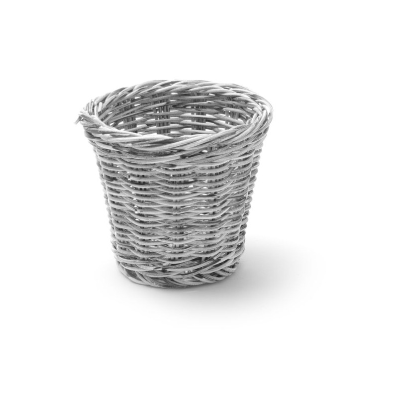Panier Snack Gris - 130 mm de Diamètre Panier Snack Gris - 130 mm de Diamètre