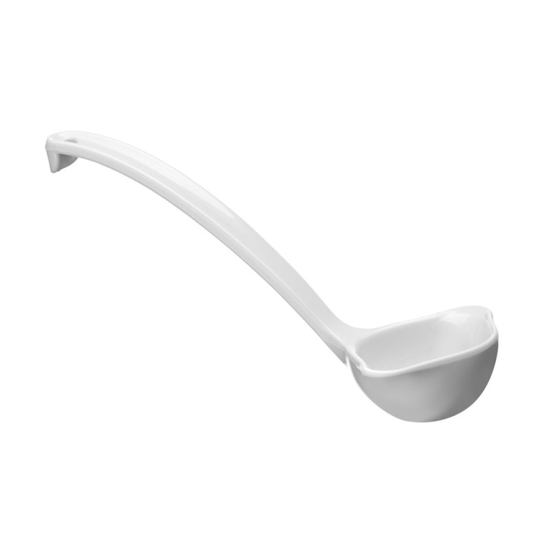 Plastic Sauce Spoon - Ivory - 0.04 L special service - Brand HENDI Plastic Sauce Spoon - Ivory - 0.04 L special service - Brand HENDI