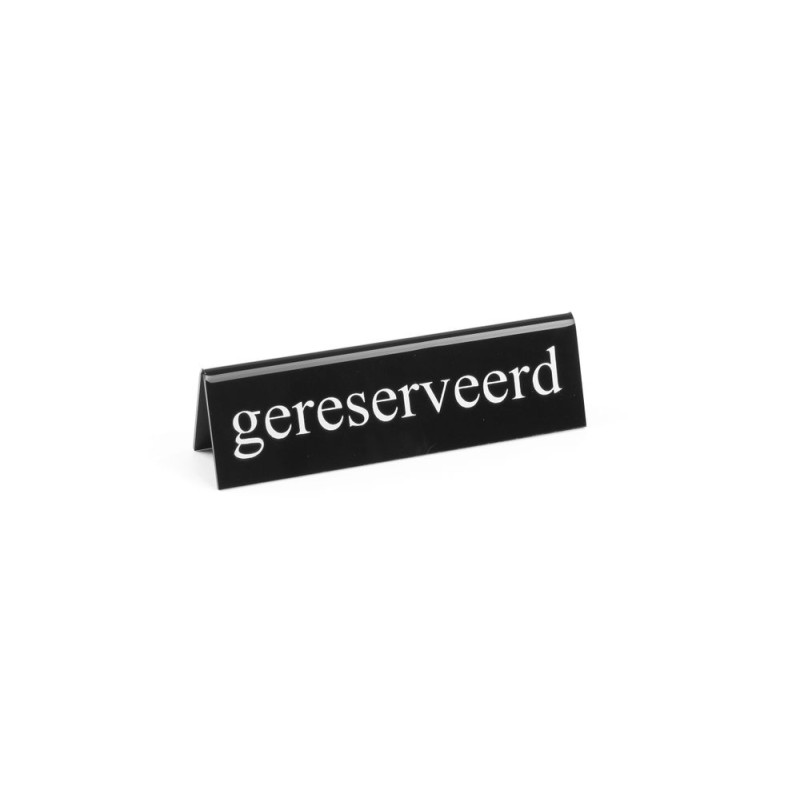 Reserved table easel - Brand HENDI - Fourniresto Reserved table easel - Brand HENDI - Fourniresto