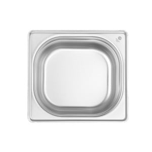 Bac Gastro GN 1/6 Inox - Sügavus 100 mm - 1,6 L - FourniResto