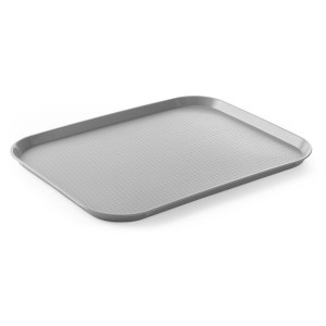 Nelikantne kiirtoitlustusplaat - Suur mudel 450 x 350 mm - Hall
