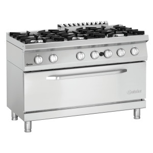 6-Burner Stove with Large Gas Oven Series 700