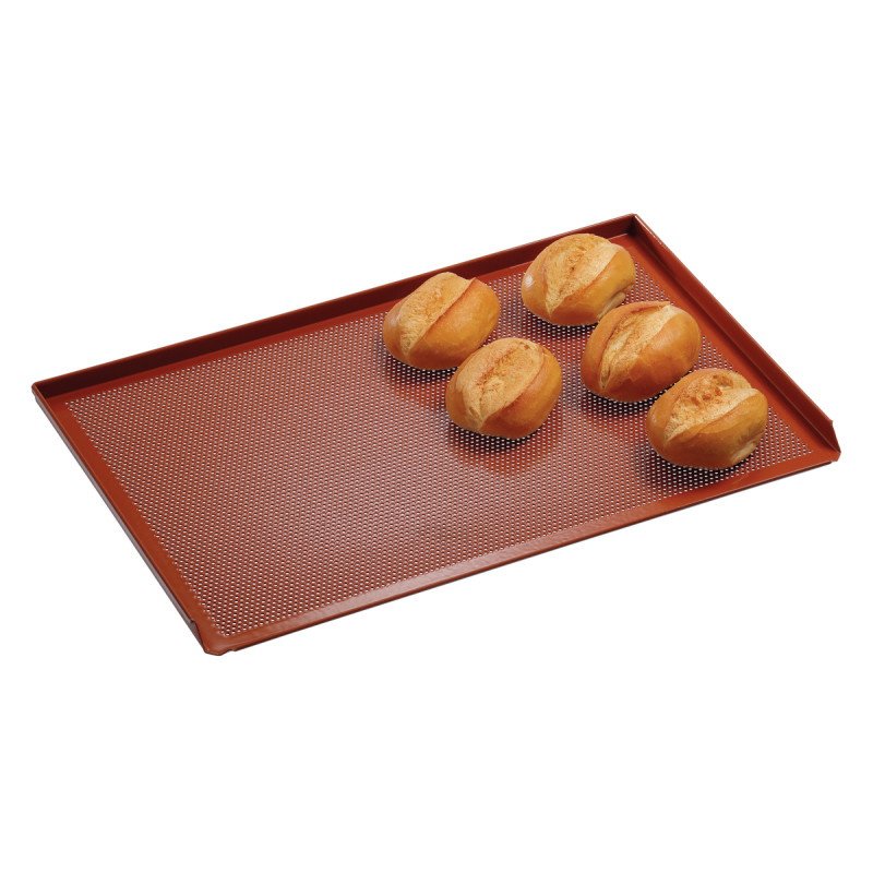 Plaque de Cuisson 600x400 - Perforée avec Silicone Plaque de Cuisson 600x400 - Perforée avec Silicone