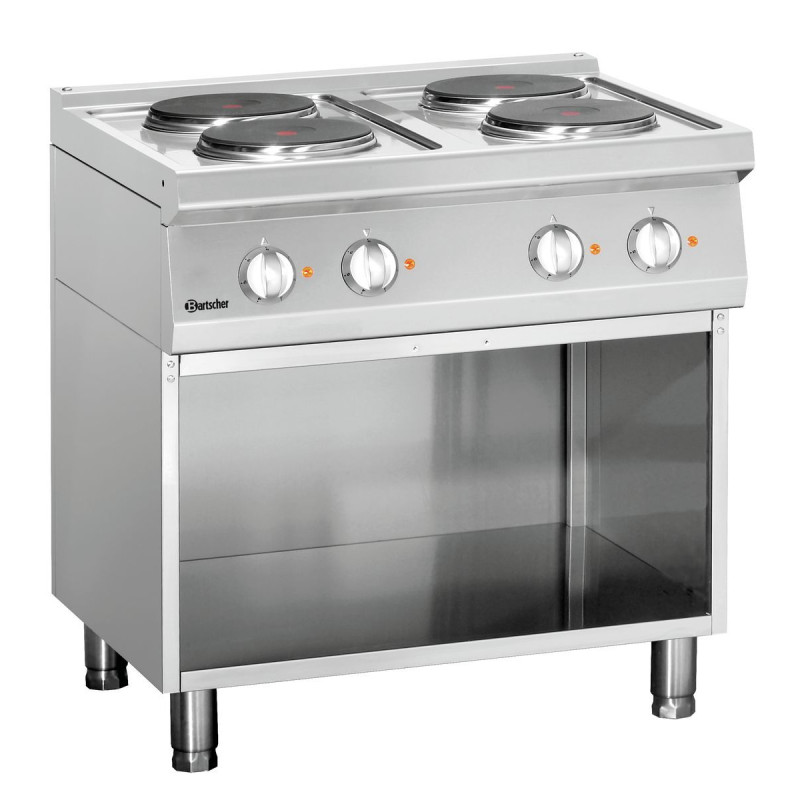 Four-burner stove with base Series 700 Four-burner stove with base Series 700