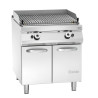 Professionaalne gaasil töötav laavakivigrill Bartscher Seeria 900 - Grill V