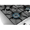 6-burner stove series 900 - Gas Oven GN 2/1 and cabinet from the brand Bartscher
