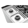 6-burner stove series 900 - Gas Oven GN 2/1 and cabinet from the brand Bartscher