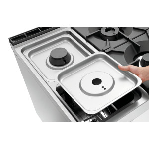 6-burner stove series 900 - Gas Oven GN 2/1 and cabinet from the brand Bartscher