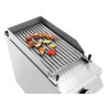 Bartscheri kaubamärgi gaasiga laavakivigrill - Laius 400