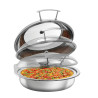Chafing Dish painduv ümmargune kaanega - 6,2 L - Bartscher