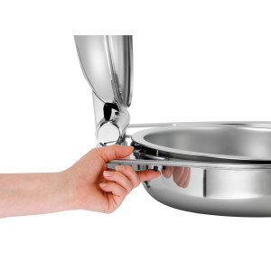 Chafing Dish painduv ümmargune kaanega - 6,2 L - Bartscher