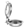Chafing Dish painduv ümmargune kaanega - 6,2 L - Bartscher