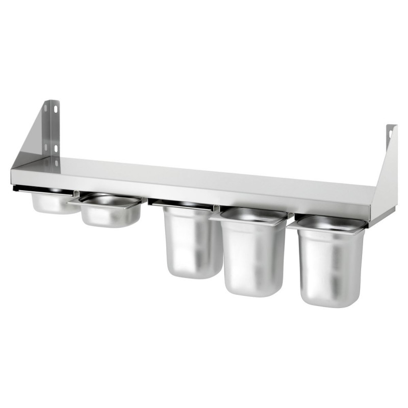 Spice rack - 5 x GN 1/6 containers Spice rack - 5 x GN 1/6 containers