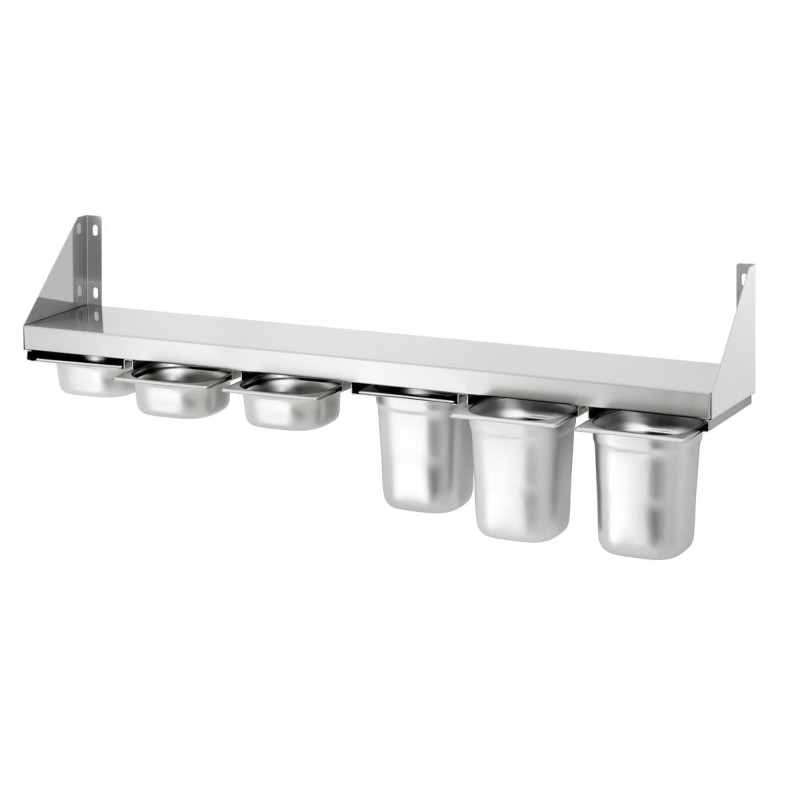 Spice rack - 6 x GN 1/6 containers Spice rack - 6 x GN 1/6 containers