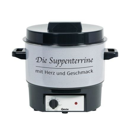 Soupière Party 16L Bartscher: Võimsus 1800W, maksimaalne temperatuur 90°C