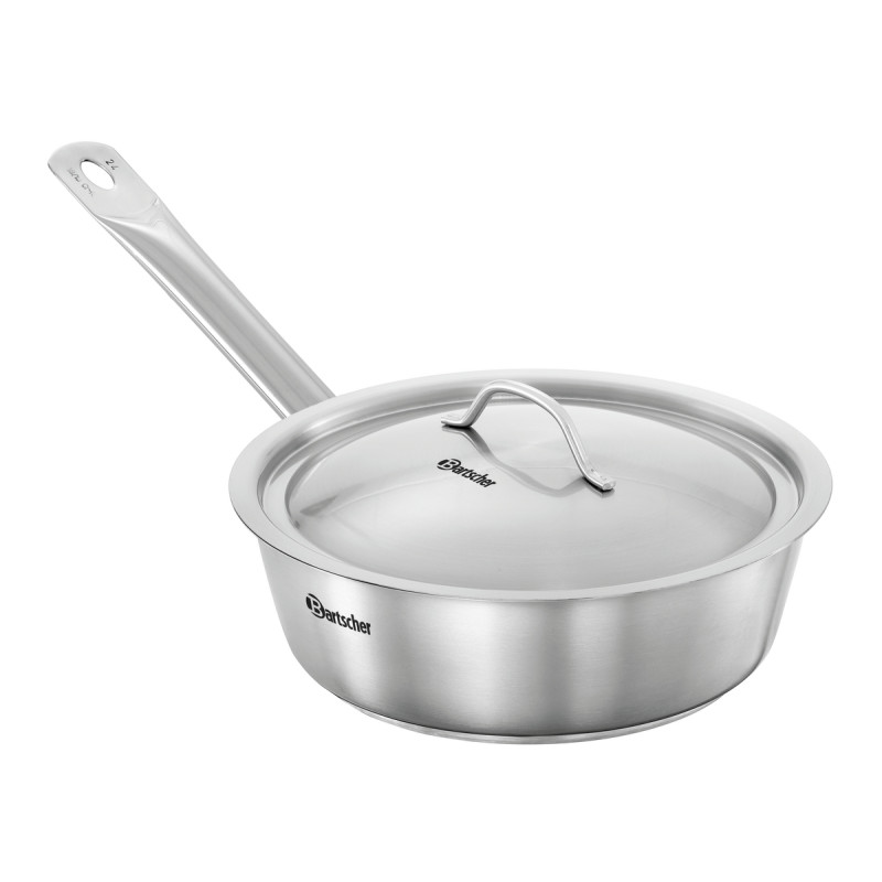 Sauteuse E240-D1 Bartscher in stainless steel - Professional induction Sauteuse E240-D1 Bartscher in stainless steel - Professional induction